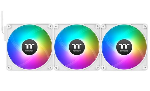 Купить Комплект реверсных вентиляторов Thermaltake CT140 EX Reverse ARGB Sync White [CL-F195-PL14SW-A]  5462320. Характеристики, отзывы и цены в Донецке