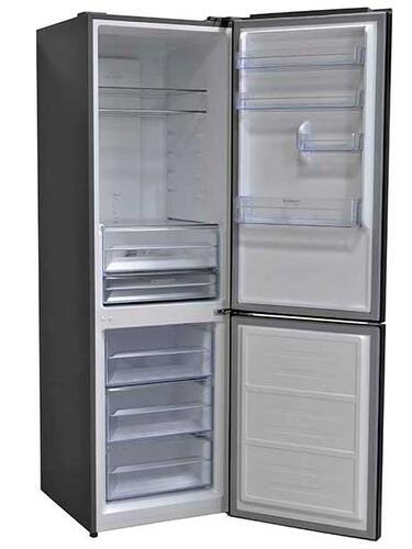 Купить Холодильник с морозильником  KRAFT TNC-NF503D черный  5327662. Характеристики, отзывы и цены в Донецке