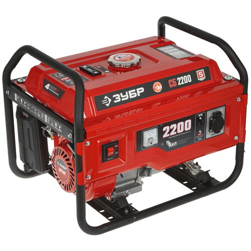 Купить Электрогенератор   бензиновый Зубр СБ-2200  5307696. Характеристики, отзывы и цены в Донецке