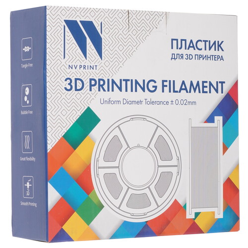 Купить Пластик NVPRINT PLA Meta Black  9158578. Характеристики, отзывы и цены в Донецке