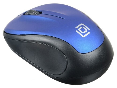 Купить Мышь беспроводная Oklick 665MW [1025132] синий  5027059. Характеристики, отзывы и цены в Донецке