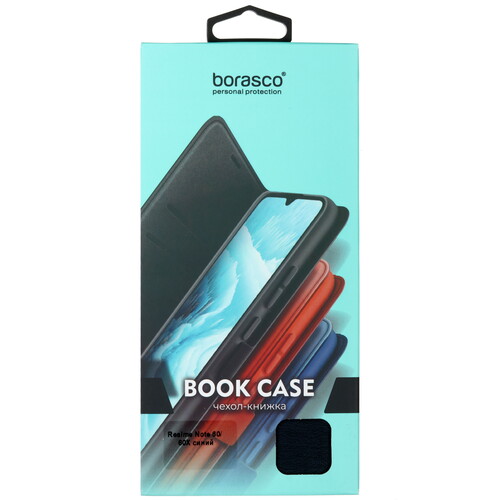 Купить Чехол-книжка  BoraSCO Book Case для realme Note 60/ 60X синий  5604764. Характеристики, отзывы и цены в Донецке