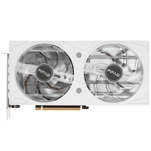 Купить Видеокарта KFA2 GeForce RTX 5060 Ti ROCK(X) OC 2FAN RGB White  5623296. Характеристики, отзывы и цены в Донецке