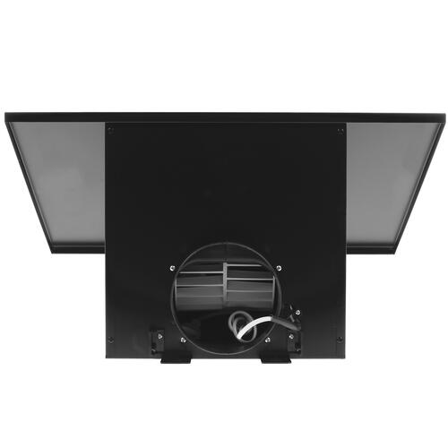 Купить Вытяжка наклонная MBS GALTONIA 160 GLASS черный/черный  8130128. Характеристики, отзывы и цены в Донецке
