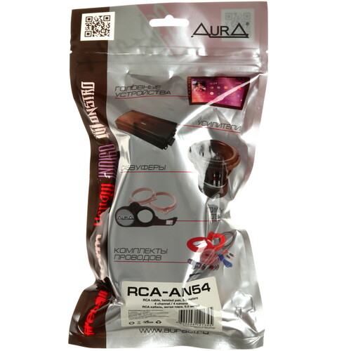 Купить Кабель межблочный AURA RCA-AN54 MkII  5608281. Характеристики, отзывы и цены в Донецке