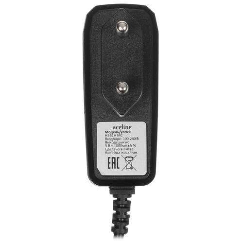 Купить Сетевое зарядное устройство Aceline H5B1A черный  1126325. Характеристики, отзывы и цены в Донецке