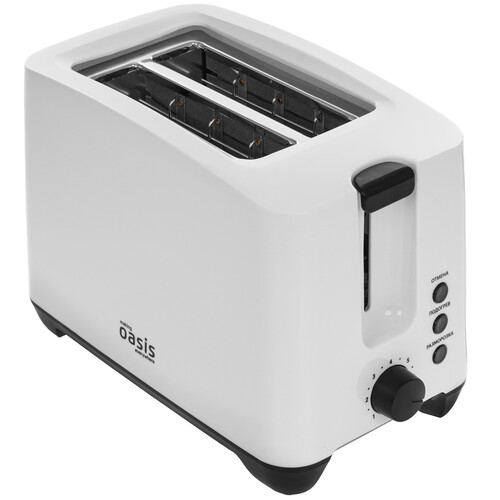 Купить Тостер Oasis TR-2W белый  9135283. Характеристики, отзывы и цены в Донецке