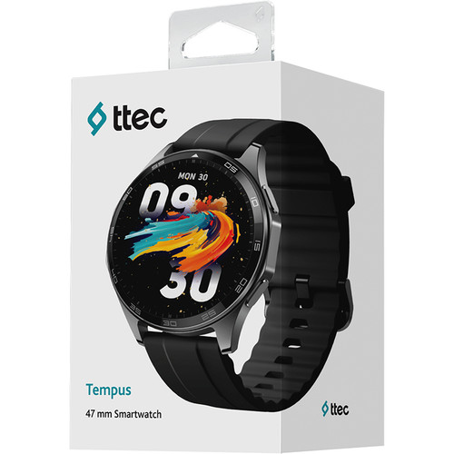 Купить Смарт-часы TTEC Tempus Pro 47 mm Amoled Screen Round Case Smartwatch  9409359. Характеристики, отзывы и цены в Донецке