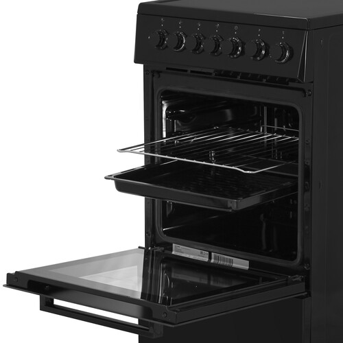 Купить Электрическая плита Indesit ISV5F1HB черный  9306996. Характеристики, отзывы и цены в Донецке