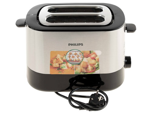 Купить Тостер Philips HD2635/90 черный  1085339. Характеристики, отзывы и цены в Донецке