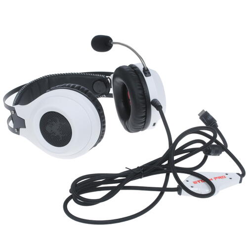 Купить Проводные наушники DEXP Storm Pro белый 2018  1250134. Характеристики, отзывы и цены в Донецке