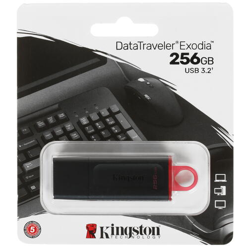 Купить Память USB Flash 256 ГБ Kingston DataTraveler Exodia [DTX/256GB]  4717315. Характеристики, отзывы и цены в Донецке