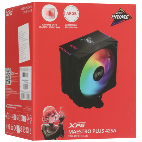 Купить Кулер для процессора ADATA XPG MAESTRO PLUS 42SA  5633947. Характеристики, отзывы и цены в Донецке