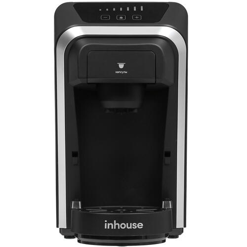 Купить Кофемашина капсульная inhouse ICM1501BK  9033404. Характеристики, отзывы и цены в Донецке