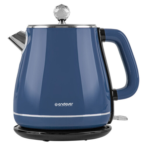 Купить Электрочайник Endever KR-260S синий  9050703. Характеристики, отзывы и цены в Донецке