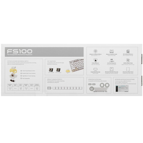 Купить Клавиатура  проводная A4Tech Fstyler FS100 Neon  5600514. Характеристики, отзывы и цены в Донецке