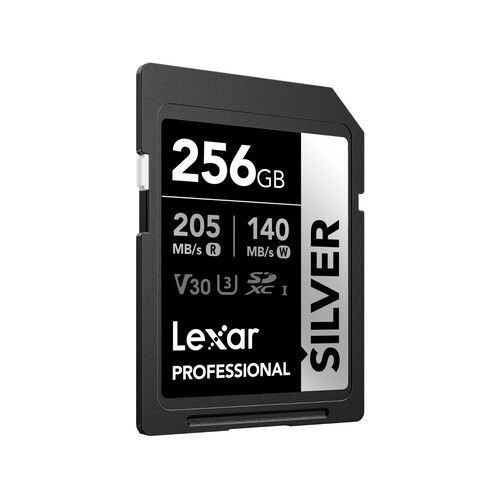 Купить Карта памяти Lexar Professional Silver SDXC 256 ГБ  5641155. Характеристики, отзывы и цены в Донецке