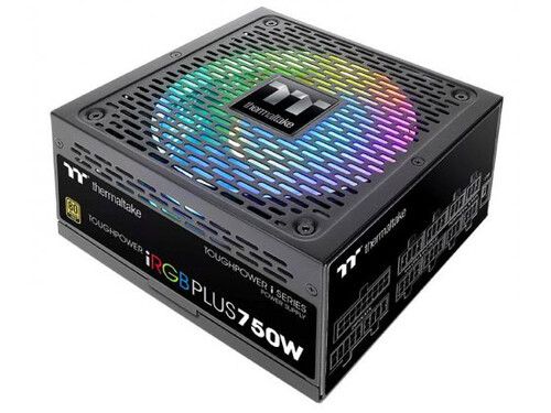 Купить Блок питания Thermaltake Toughpower iRGB PLUS 750W Digital [PS-TPI-0750F3FDGE-1] черный  1379308. Характеристики, отзывы и цены в Донецке