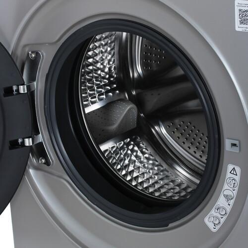 Купить Стирально-сушильная машина Haier HWD80-BP14929S серебристый  9291546. Характеристики, отзывы и цены в Донецке