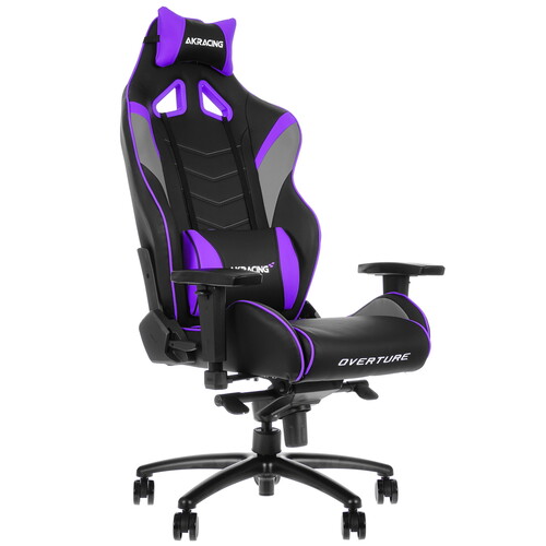 Купить Кресло игровое AKRacing OVERTURE фиолетовый  1175420. Характеристики, отзывы и цены в Донецке