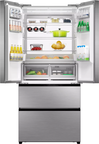 Купить Холодильник многодверный   Haier HB16FRSAAAERU серебристый  9218018. Характеристики, отзывы и цены в Донецке
