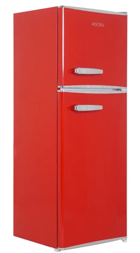 Купить Холодильник с морозильником   Ascoli ARDFRR120 красный  9303251. Характеристики, отзывы и цены в Донецке