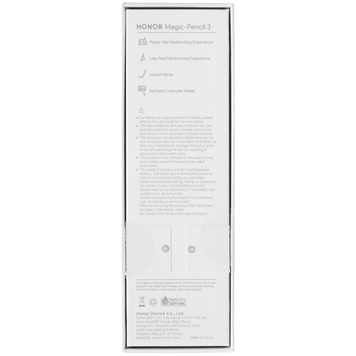 Купить Стилус HONOR Magic Pencil 3 для HONOR MagicPad 2 белый  5612747. Характеристики, отзывы и цены в Донецке