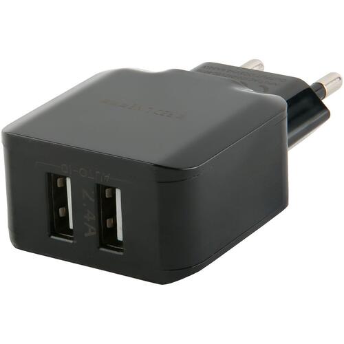 Купить Сетевое зарядное устройство Red Line NC-2.4A черный  5367581. Характеристики, отзывы и цены в Донецке