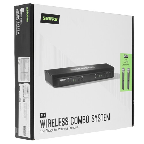 Купить Радиосистема Shure BLX288E/SM58 M17  9201881. Характеристики, отзывы и цены в Донецке