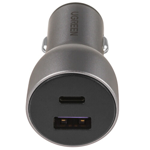 Купить Автомобильное ЗУ Ugreen CD213 серый  9021178. Характеристики, отзывы и цены в Донецке