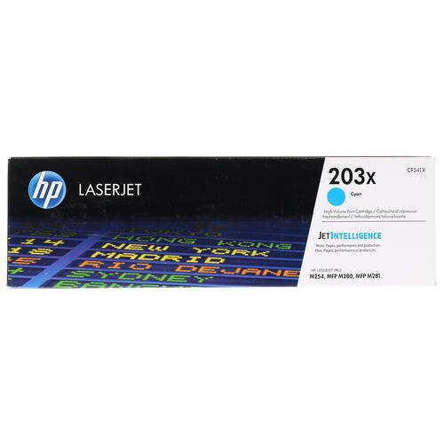 Купить Картридж лазерный HP 203X (CF541X) голубой, с чипом  1163542. Характеристики, отзывы и цены в Донецке