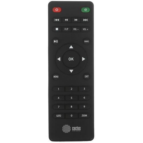 Купить Проектор Cactus CS-PRE.08B.WXGA черный  9100310. Характеристики, отзывы и цены в Донецке