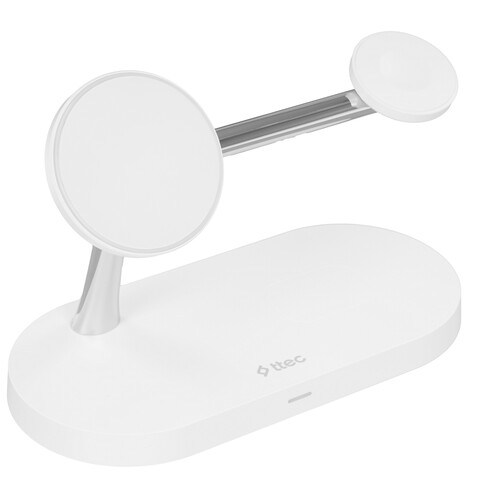 Купить Беспроводное зарядное устройство TTEC AirCharger Quattro M белый  9157891. Характеристики, отзывы и цены в Донецке