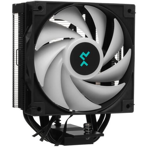 Купить Кулер для процессора DEEPCOOL AG400 DIGITAL BK ARGB [R-AG400-BKADMN-G-1]  5442229. Характеристики, отзывы и цены в Донецке