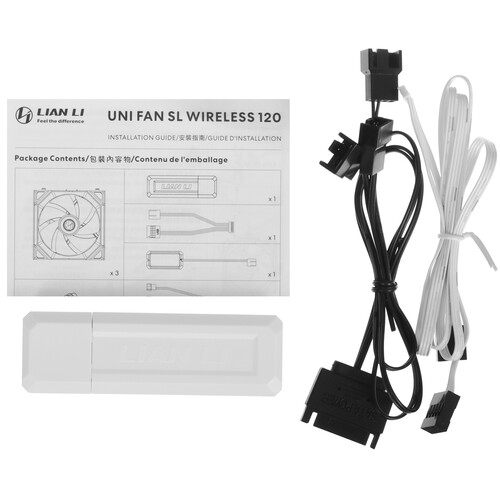 Купить Комплект вентиляторов LIAN LI UNI FAN SL WIRELESS  120  5604342. Характеристики, отзывы и цены в Донецке