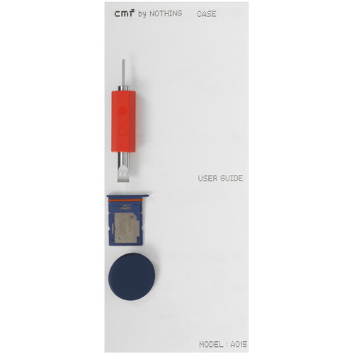 Купить Накладка  CMF by Nothing Phone (1) Case для CMF Phone 1 синий  5484625. Характеристики, отзывы и цены в Донецке