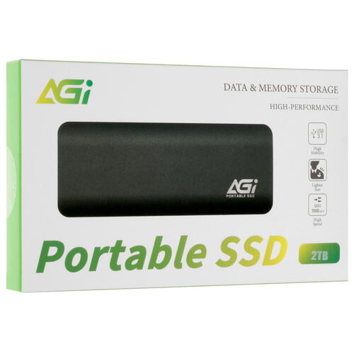 Купить 2000 ГБ Внешний SSD AGI ED198  5415026. Характеристики, отзывы и цены в Донецке
