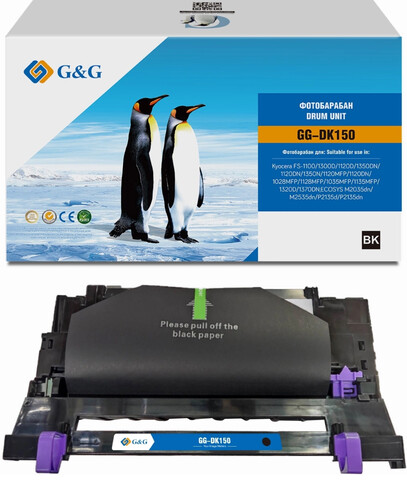 Купить Картридж лазерный G&G GG-DK150 DK-150/DK-170/DK-130 черный  9276435. Характеристики, отзывы и цены в Донецке