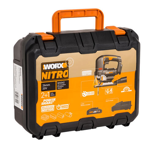 Купить Электрический лобзик WORX W542 PowerShare 20V  9083059. Характеристики, отзывы и цены в Донецке