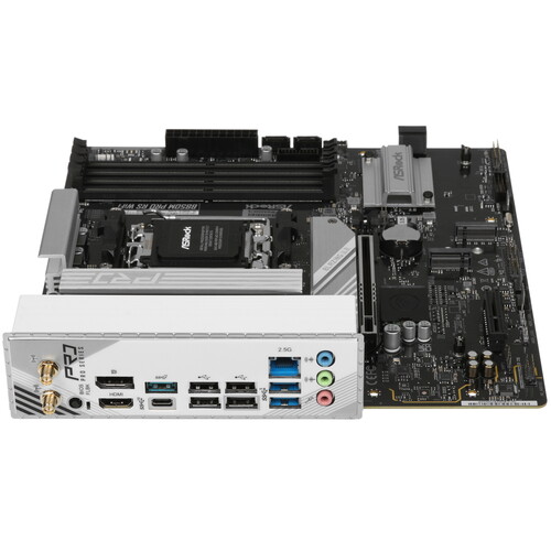 Купить Материнская плата ASRock B850M Pro RS WiFi  5622721. Характеристики, отзывы и цены в Донецке