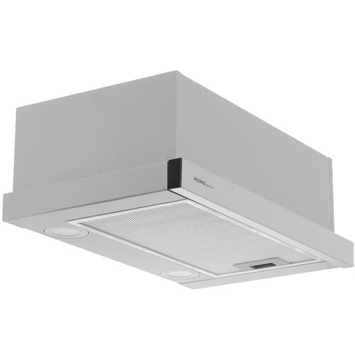 Купить Вытяжка телескопическая HOMSair FLAT 50 серебристый/серебристый  8160079. Характеристики, отзывы и цены в Донецке