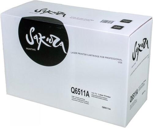 Купить Картридж лазерный Sakura Q6511A черный  7981825. Характеристики, отзывы и цены в Донецке