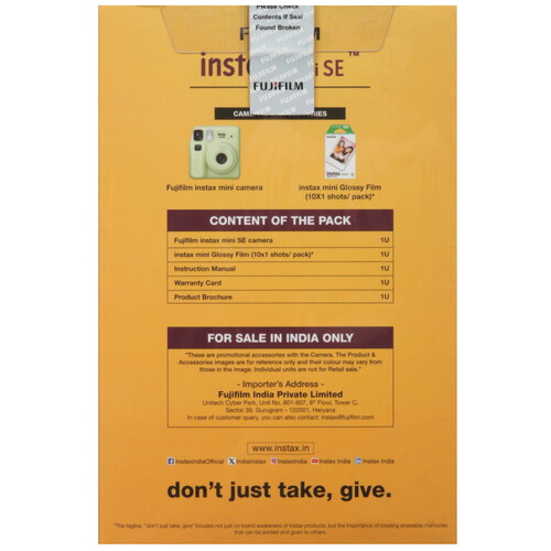 Купить Фотоаппарат моментальной печати FujiFilm Instax mini SE FUN PACK  5639132. Характеристики, отзывы и цены в Донецке