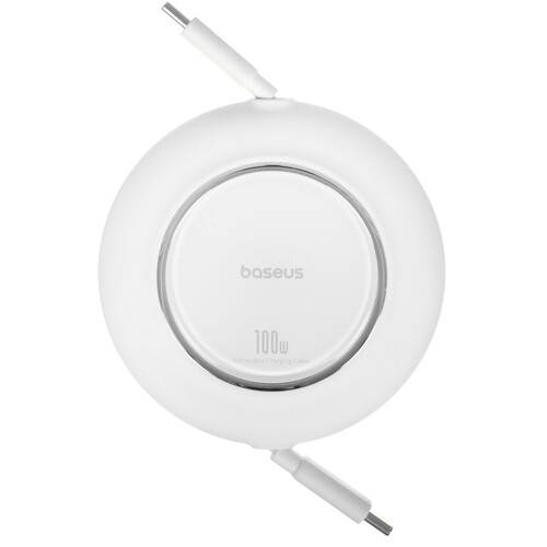 Купить Кабель автосмотка Baseus USB Type-C - USB Type-C белый 2 м  5627799. Характеристики, отзывы и цены в Донецке