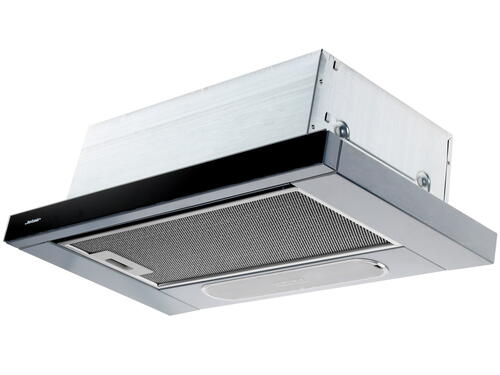 Купить Вытяжка телескопическая Jetair ORION LX/GR/F/60/VT серебристый/черный  1106501. Характеристики, отзывы и цены в Донецке