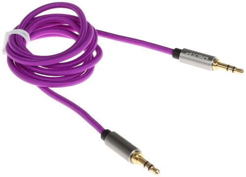 Купить Кабель   DEXP 3.5 mm jack - 3.5 mm jack фиолетовый  1122123. Характеристики, отзывы и цены в Донецке