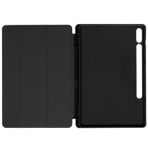 Купить Чехол-книжка Aceline Streak для Samsung Galaxy Tab S9+/ S9 FE+ черный  5440202. Характеристики, отзывы и цены в Донецке