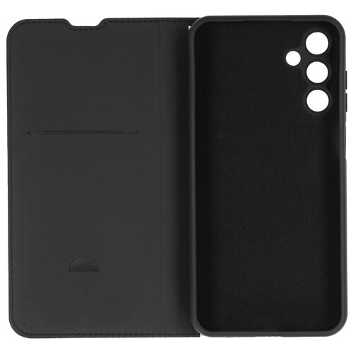 Купить Чехол-книжка  BoraSCO для Samsung Galaxy A15 (4G/5G) черный  5473634. Характеристики, отзывы и цены в Донецке
