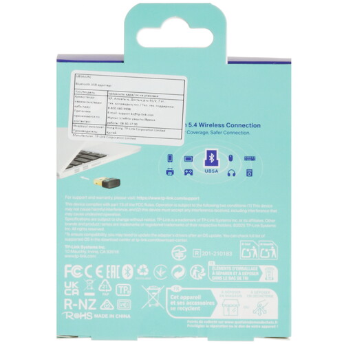 Купить Bluetooth адаптер TP-Link UB5A 5.4 v3  9306820. Характеристики, отзывы и цены в Донецке
