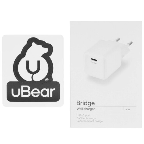 Купить Беспроводное зарядное устройство uBear Balance 3-in-1 бежевый  9240479. Характеристики, отзывы и цены в Донецке